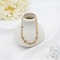 دستبند مهره های عروسی اتیوپی جواهرات آلیاژ طلا دستبند اکریلیک شفاف 21.5 میلی متری پیچ