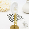 گوشواره لوستر مروارید 0.8 x 10 میلی متر گوشواره حلقه ای بلند طلای 14 عیار برای زنان