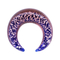 پیرکس گلس اسپیرال گوش مخروطی 4G Pincher بدنه جواهرات رنگین کمانی رنگ